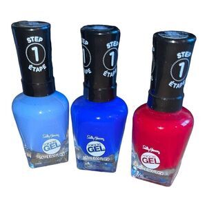Sally Hansen Miracle Gel Nail Polish Set of 3! NEW